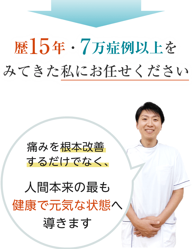 健康で元気な状態へ導きます